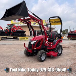 Pre-Owned 2023 Mahindra eMax 20 HST 4WD With Mid Mower